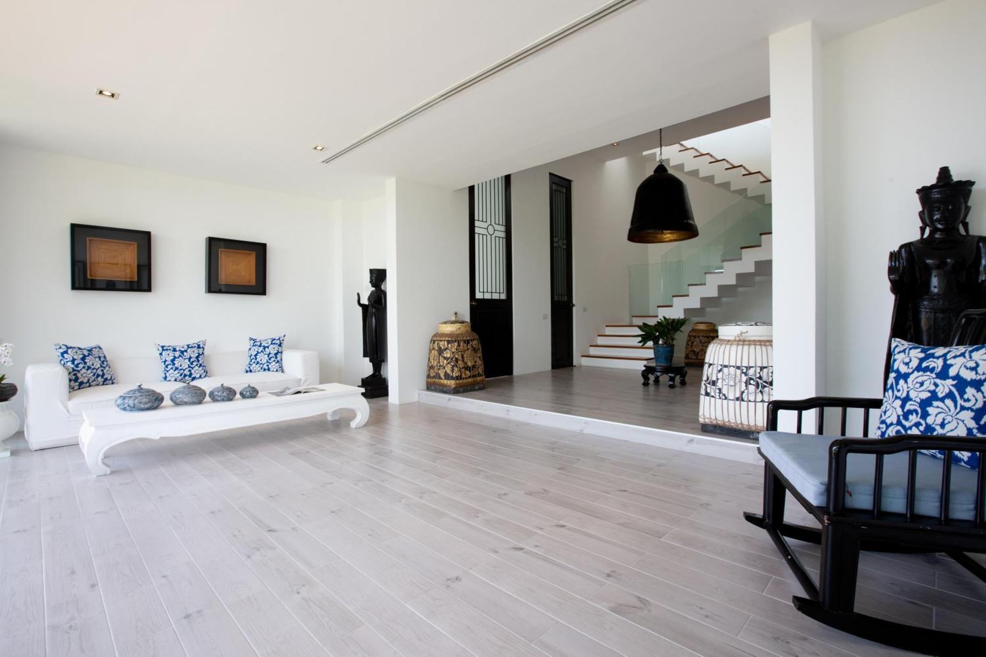Villa Belle - Fully Serviced Private Sea View Villa With An Award Winning In-House Cook Choeng Mon Bagian luar foto