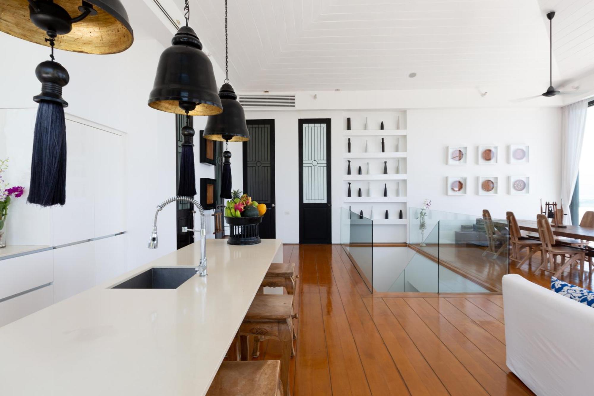 Villa Belle - Fully Serviced Private Sea View Villa With An Award Winning In-House Cook Choeng Mon Bagian luar foto