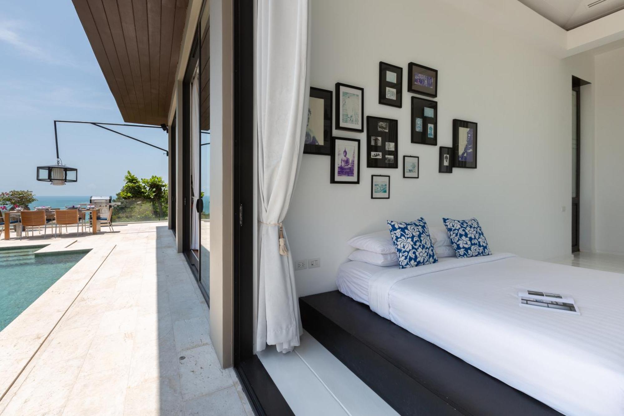 Villa Belle - Fully Serviced Private Sea View Villa With An Award Winning In-House Cook Choeng Mon Bagian luar foto
