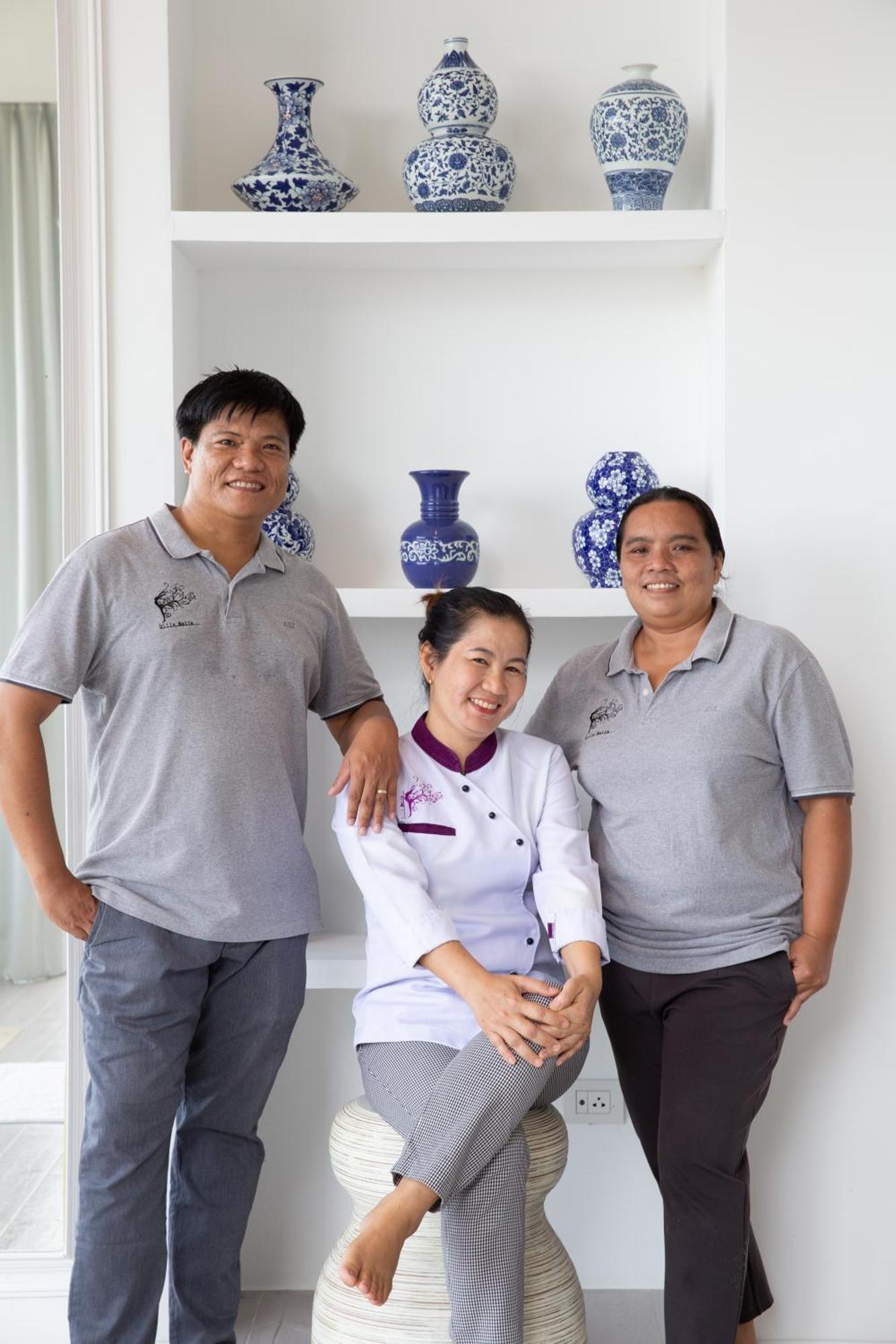 Villa Belle - Fully Serviced Private Sea View Villa With An Award Winning In-House Cook Choeng Mon Bagian luar foto