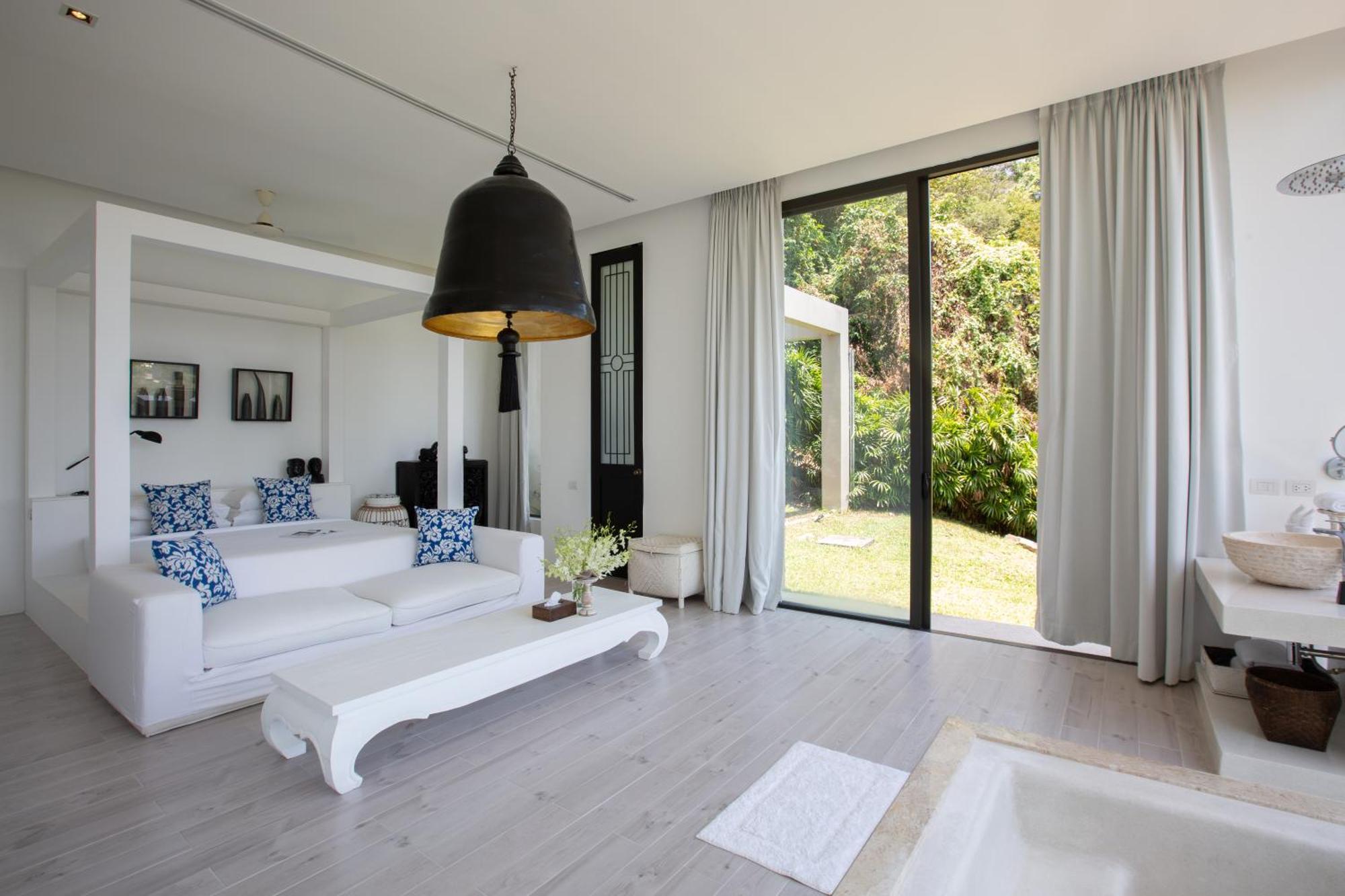 Villa Belle - Fully Serviced Private Sea View Villa With An Award Winning In-House Cook Choeng Mon Bagian luar foto