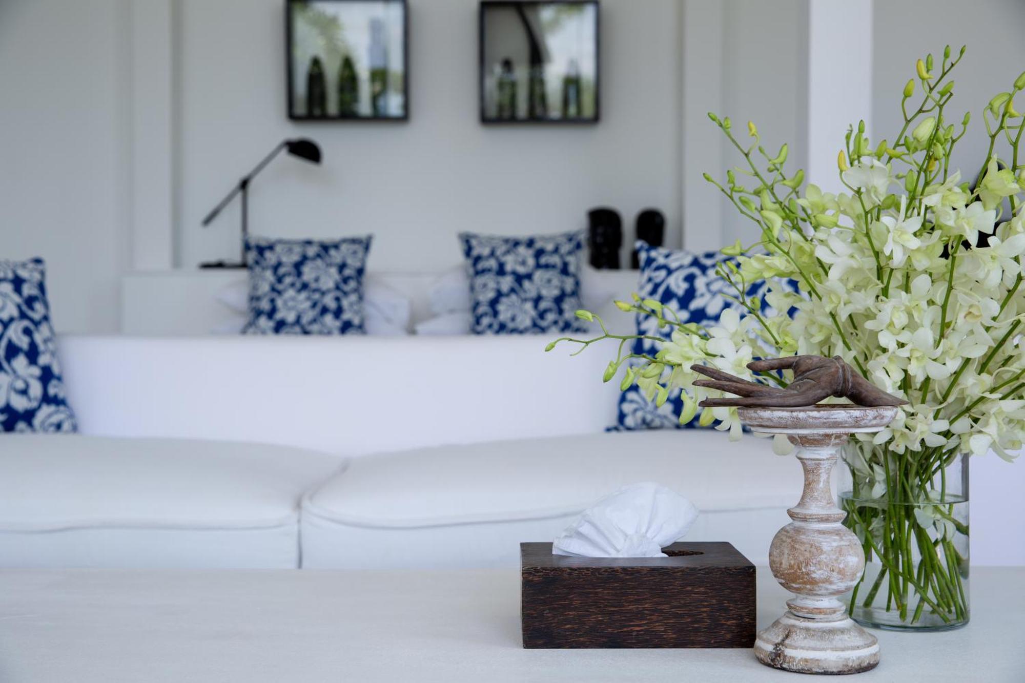 Villa Belle - Fully Serviced Private Sea View Villa With An Award Winning In-House Cook Choeng Mon Bagian luar foto