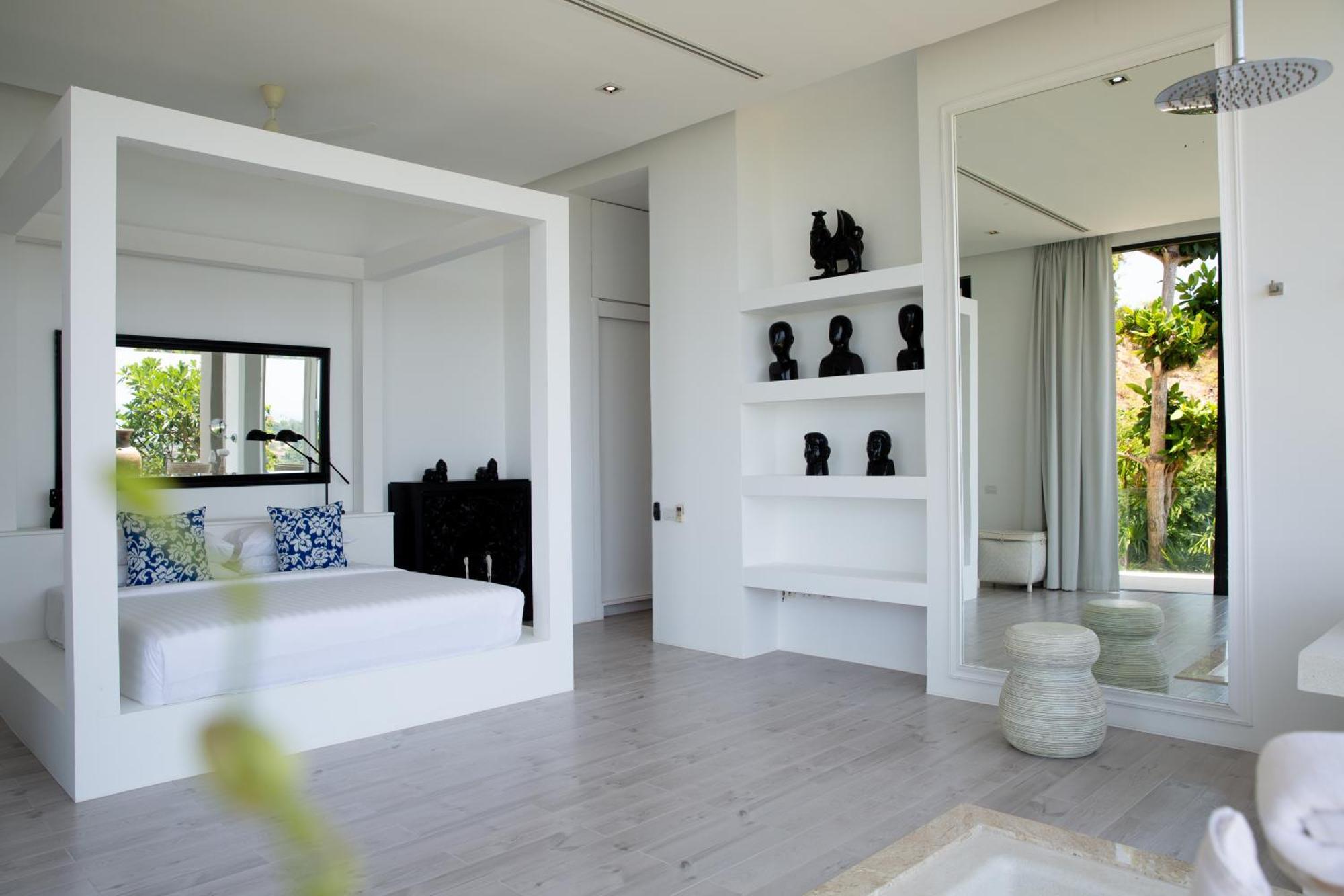 Villa Belle - Fully Serviced Private Sea View Villa With An Award Winning In-House Cook Choeng Mon Bagian luar foto