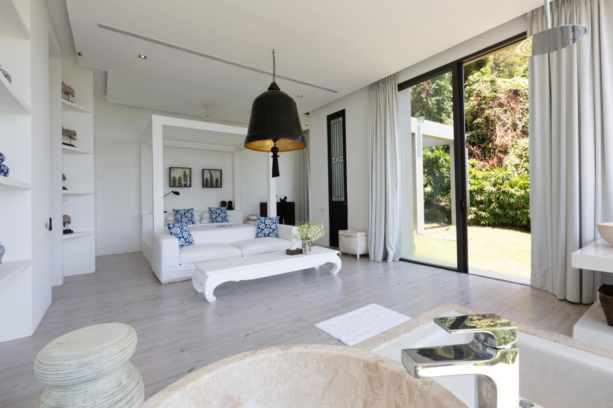 Villa Belle - Fully Serviced Private Sea View Villa With An Award Winning In-House Cook Choeng Mon Bagian luar foto