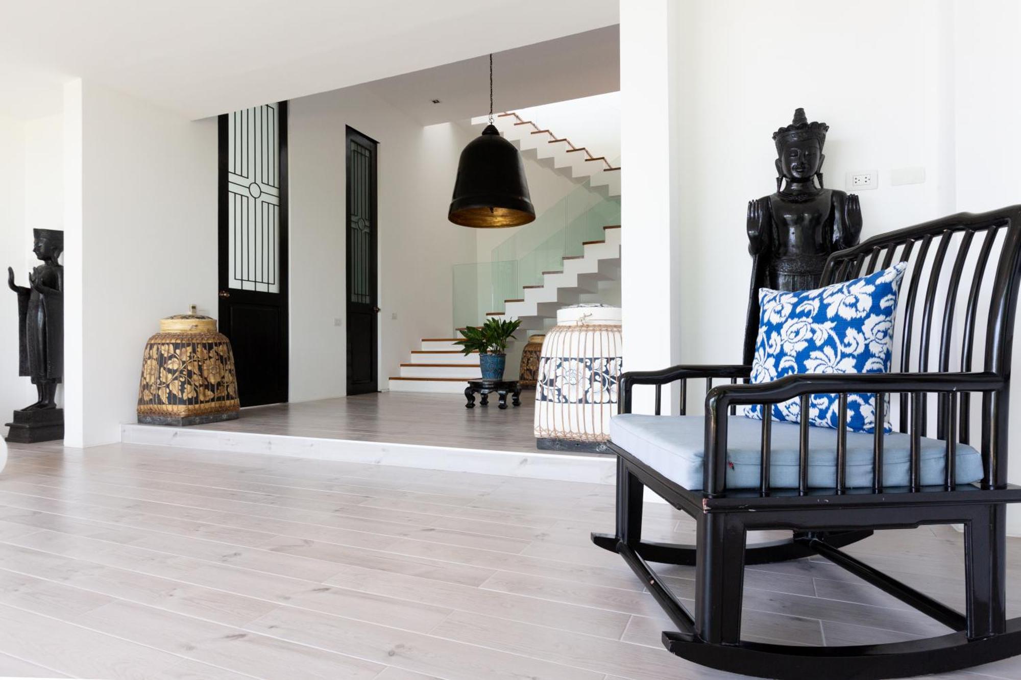 Villa Belle - Fully Serviced Private Sea View Villa With An Award Winning In-House Cook Choeng Mon Bagian luar foto